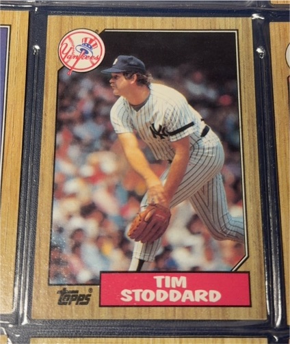 1987 Topps #788 Tim Stoddard — front