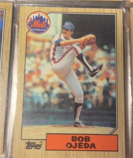 1987 Topps #746 Bob Ojeda New York Mets — front