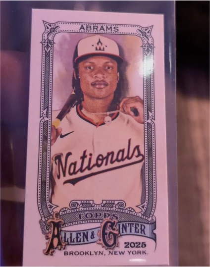 2025 Topps Allen & Ginter #90 CJ Abrams — front