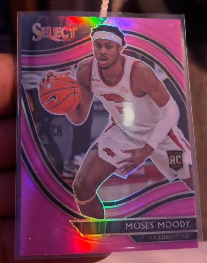 2021-22 Panini Chronicles Draft Picks Select #286 Moses Moody — front