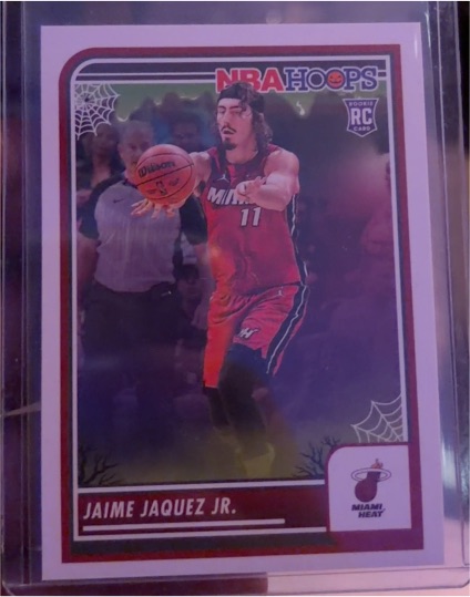 2023-24 Panini NBA Hoops Haunted Hoops #51 Jaime Jaquez Jr. — front
