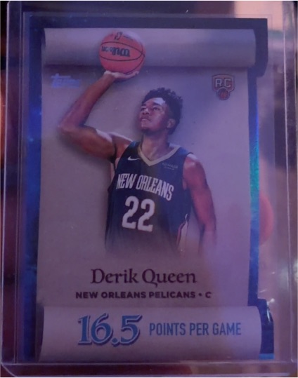 2025-26 Topps Holiday #ML-13 Derik Queen — front
