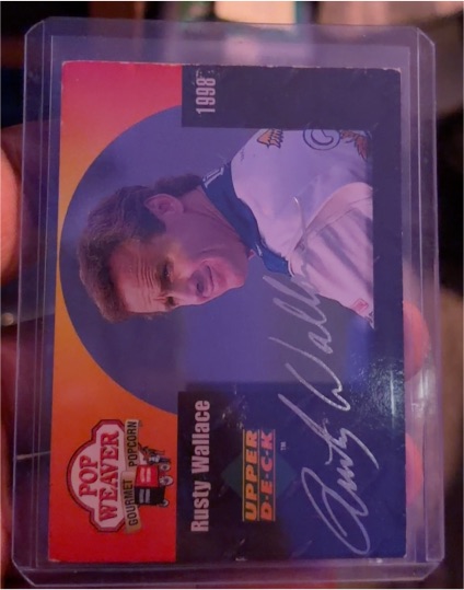 1998 Upper Deck Pop Weaver #PW6 Rusty Wallace — front