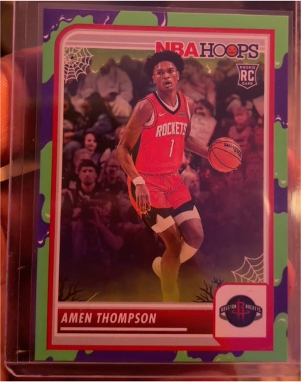 2023-24 Panini NBA Haunted Hoops #86 Amen Thompson — front
