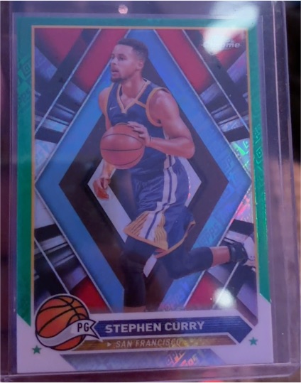 2023-24 Topps Chrome #30 Stephen Curry — front