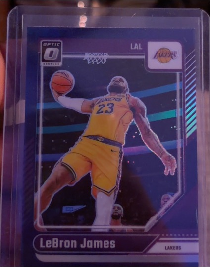 2024-25 Panini Donruss Optic #148 LeBron James — front
