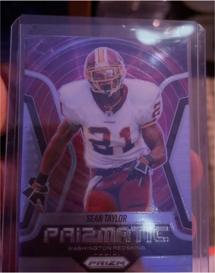 2025 Panini Prizm #11 Sean Taylor Prizmatic — front