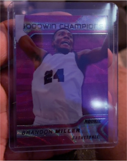 2023 Upper Deck Goodwin Champions #P11 Brandon Miller — front