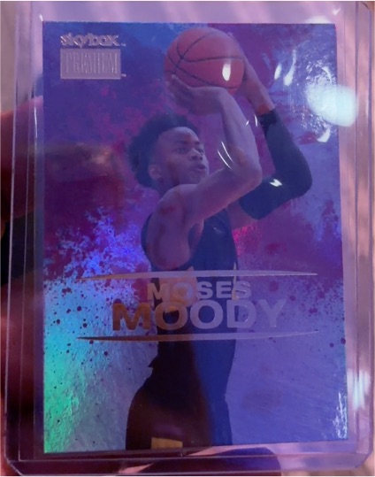 2021 Skybox Metal Universe #S-28 Moses Moody — front