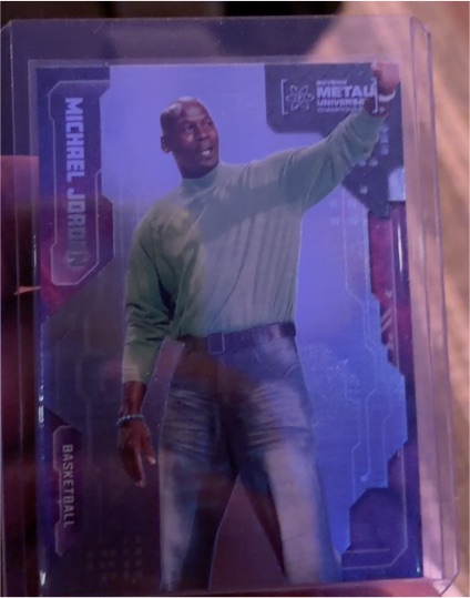 2024 Skybox Metal Universe Champions #1 Michael Jordan — front
