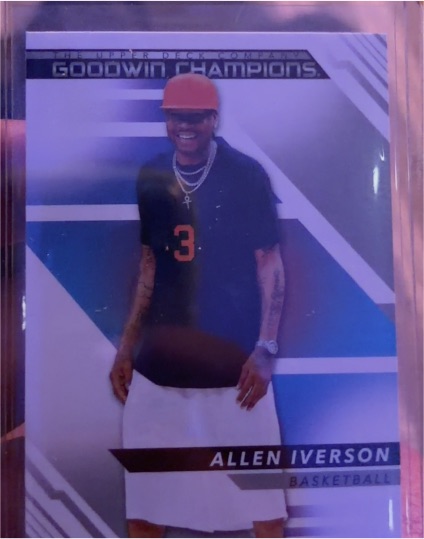 2022 Upper Deck Goodwin Champions #60 Allen Iverson — front
