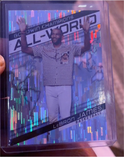 2022 Upper Deck Goodwin Champions #AW-15 LeBron James — front