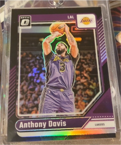 2024-25 Panini Donruss Optic #207 Anthony Davis — front