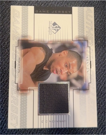 2003-04 Upper Deck UD Game Jersey #GJ9 Kenyon Martin — front