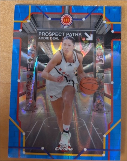 2025 Topps Chrome McDonald's #PP-19 Addie Deal — front