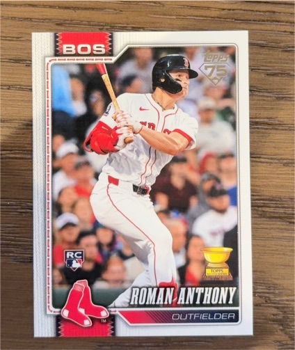 2026 Topps Series 1 #189 Roman Anthony — front