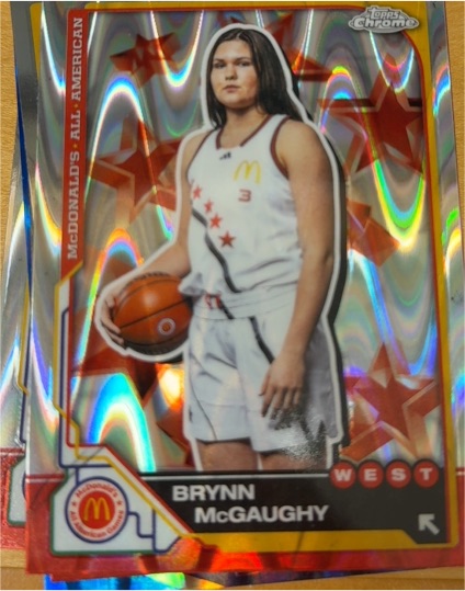 2025 Topps Chrome McDonald's All American #33 Brynn McGaughy — front