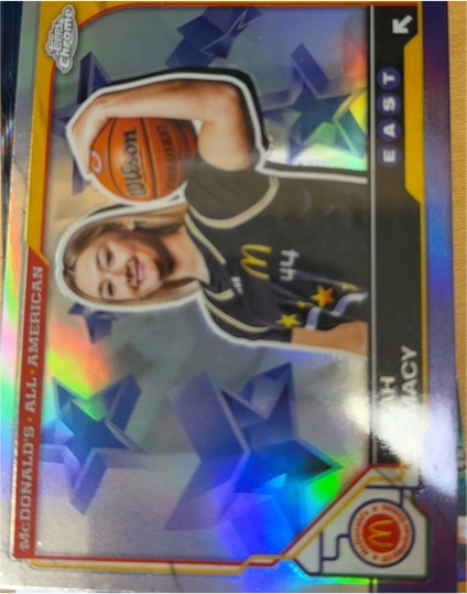 2025 Topps Chrome McDonald's All American #24 Leah Macy — front