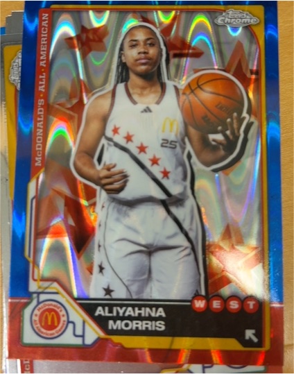 2025 Topps Chrome McDonald's All American #31 Aliyahna Morris — front