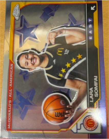 2025 Topps Chrome McDonald's All American #61 Lara Somfai — front