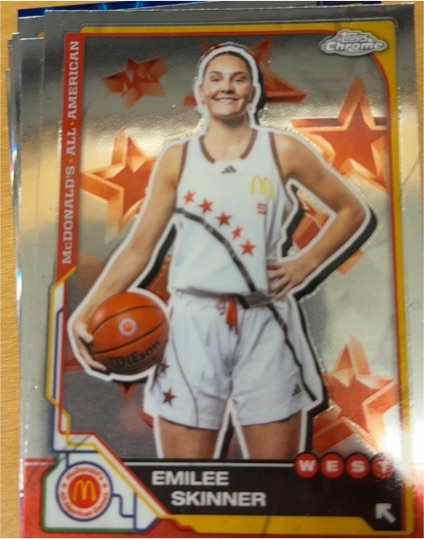 2025 Topps Chrome McDonald's All American #35 Emilee Skinner — front