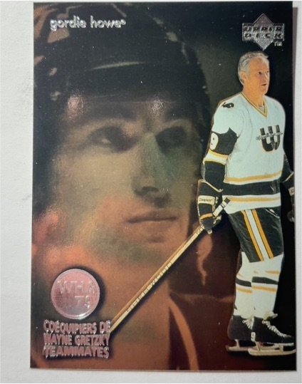 1998-99 Upper Deck McDonald's Gretzky's Teammates #T2 Gordie Howe — front