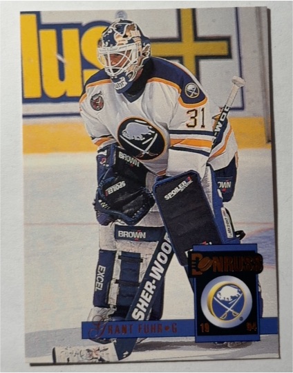 1993-94 Donruss #34 Grant Fuhr — front