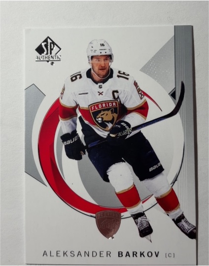 2024-25 SP Authentic #39 Aleksander Barkov — front