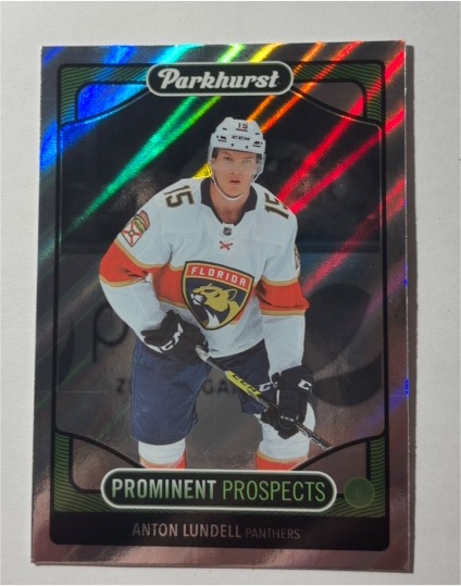 2021-22 Upper Deck Parkhurst #PP11 Anton Lundell — front