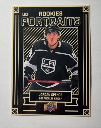 2022-23 Upper Deck Series 2 #P-48 Jordan Spence — front