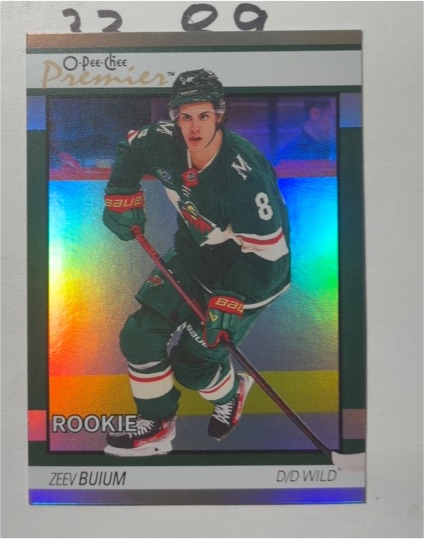 2025-26 O-Pee-Chee Premier #P-88 Zeev Buium — front