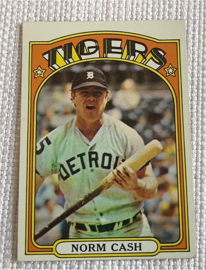 1972 Topps #150 Norm Cash — front