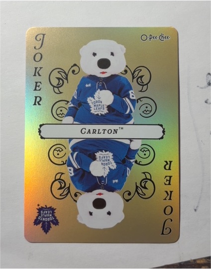 2025-26 O-Pee-Chee #JOKER Carlton — front