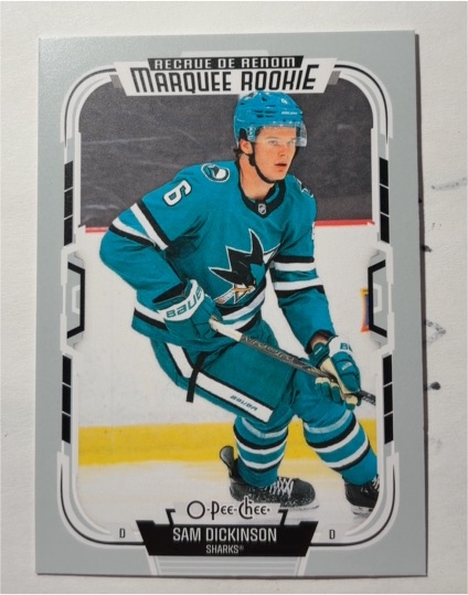 2025-26 O-Pee-Chee #596 Sam Dickinson — front