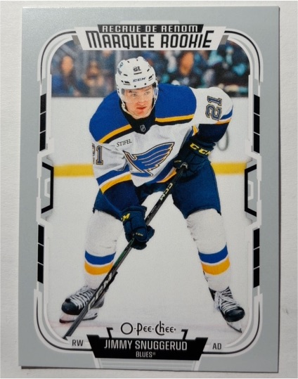 2025-26 O-Pee-Chee #546 Jimmy Snuggerud Marquee Rookie — front