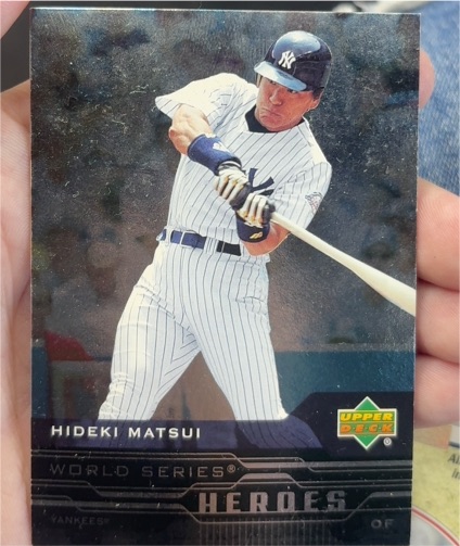 2005 Upper Deck World Series Heroes #WS-28 Hideki Matsui — front