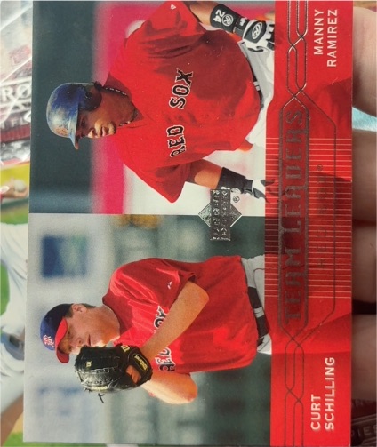 2005 Upper Deck #265 Curt Schilling / Manny Ramirez — front