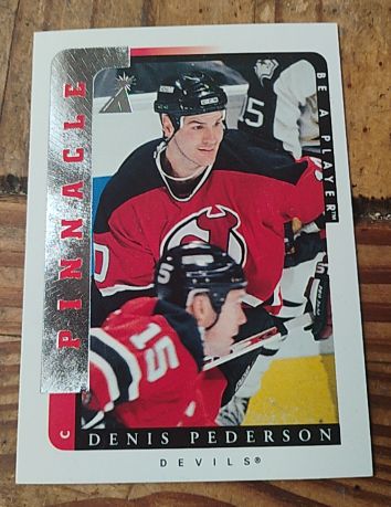 1996-97 Pinnacle Be A Player #217 Denis Pederson — front