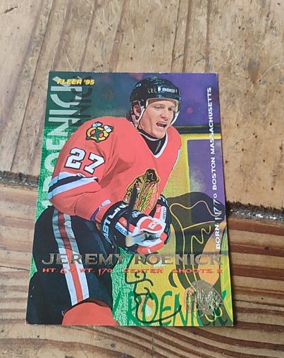 1994-95 Fleer #45 Jeremy Roenick — front