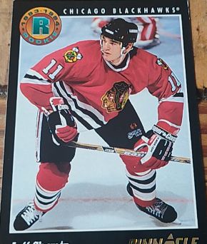 1993-94 Pinnacle #428 Jeff Shantz — front