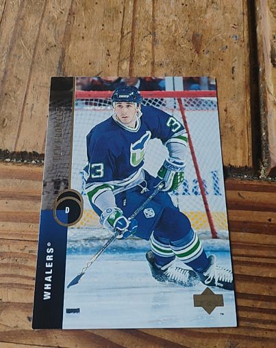 1994-95 Upper Deck #158 Geoff Sanderson — front