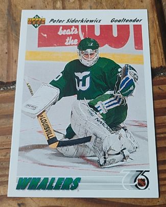 1991-92 Upper Deck #325 Peter Sidorkiewicz — front