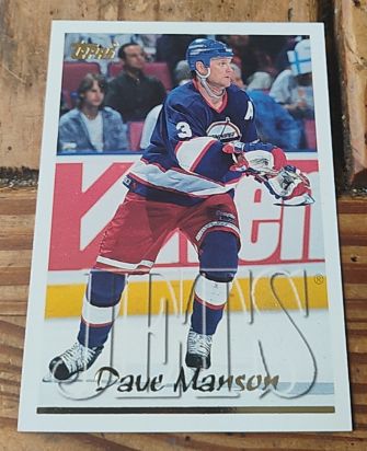 1995-96 Topps #120 Dave Manson — front