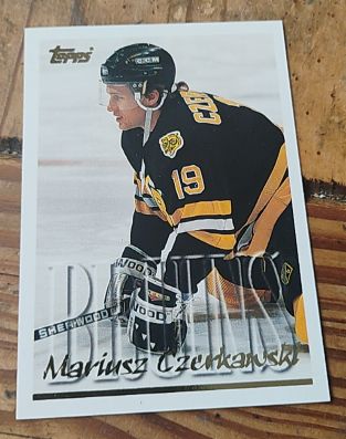 1995-96 Topps #153 Mariusz Czerkawski — front