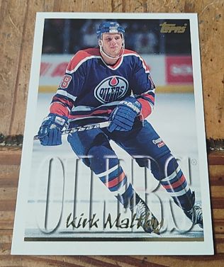 1995-96 Topps #133 Kirk Maltby — front
