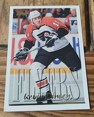 1995-96 Topps #143 Kevin Dineen — front