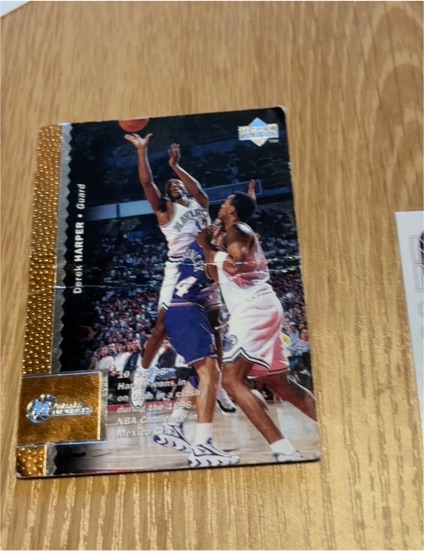 1996-97 Upper Deck #204 Derek Harper — front