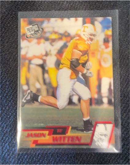2003 Press Pass #32 Jason Witten — front
