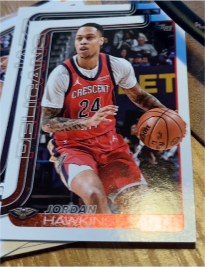 2025-26 Topps #194 Jordan Hawkins — front