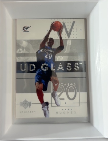 2002-03 Upper Deck UD Glass #89 Larry Hughes — front